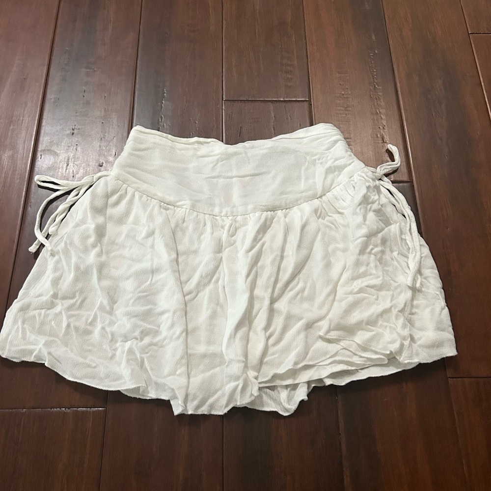 White skirt